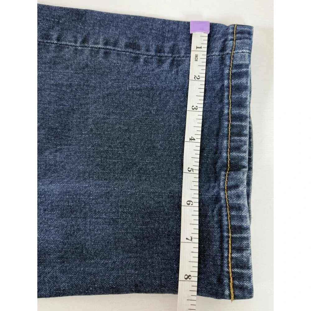 Levis 550 Jeans Mens Size 40x32 Straight Leg DARK Wash‎ Cotton Denim